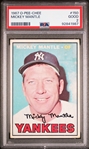 1967 O-Pee-Chee #150 Mickey Mantle PSA 2 (GOOD)